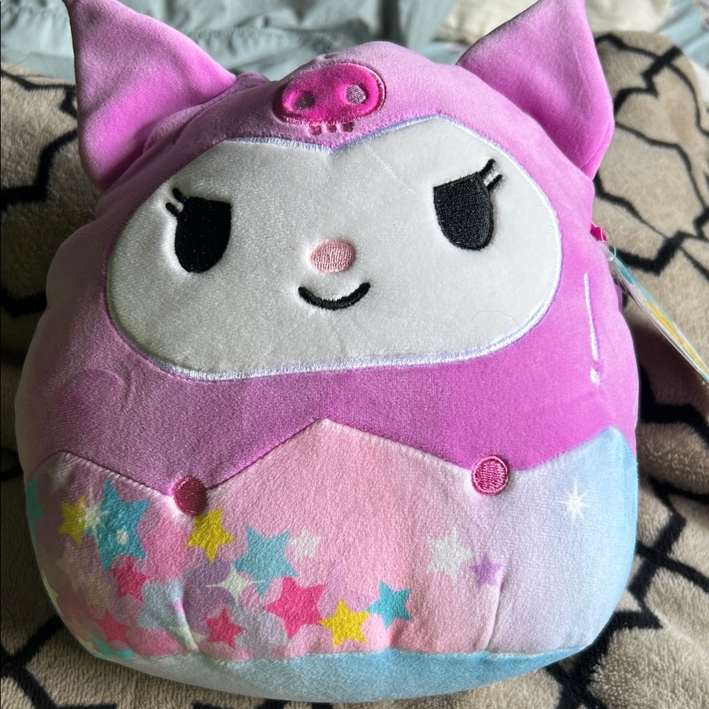 Squishmallows 8” Hello Kitty Kuromi Easter NWT pink original collectible